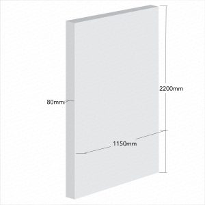 Polyester Insulated Panels, 80mm thickness, 2200mm Length, 1150mm Width