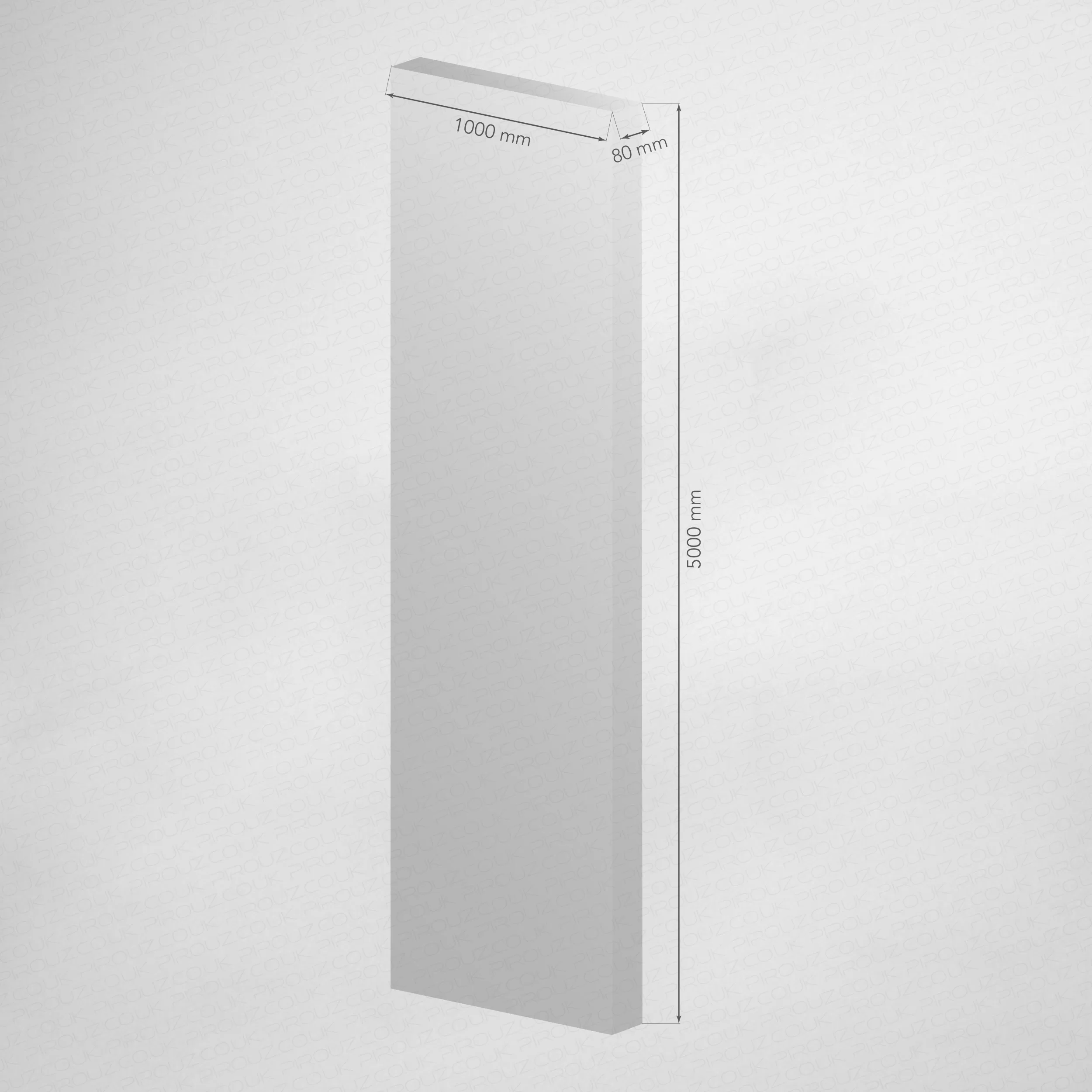 polyester insulated panels 80mm thickness 5000mm height 1150mm width