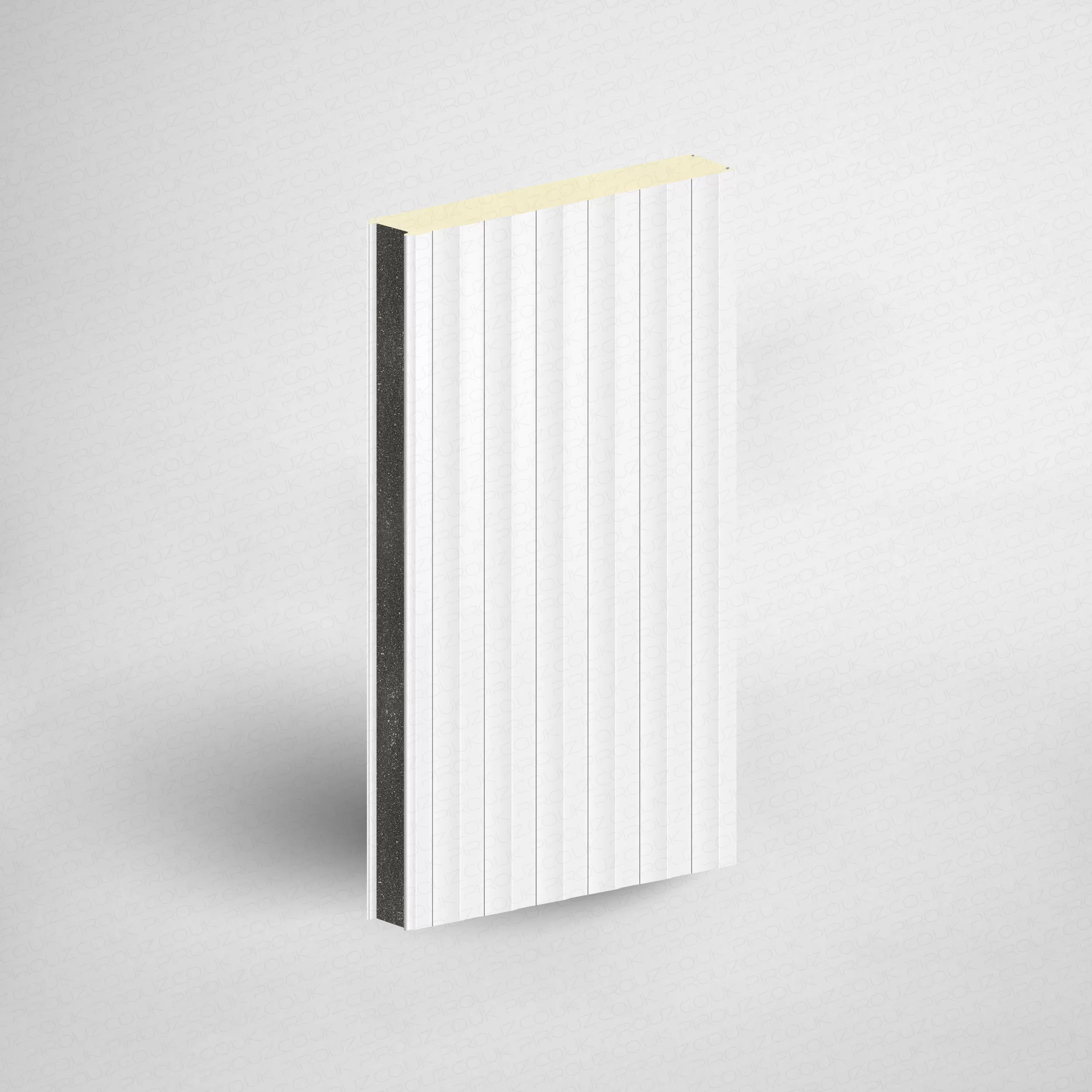 pvc insulated panels 80mm thickness 2200mm height 1150mm width