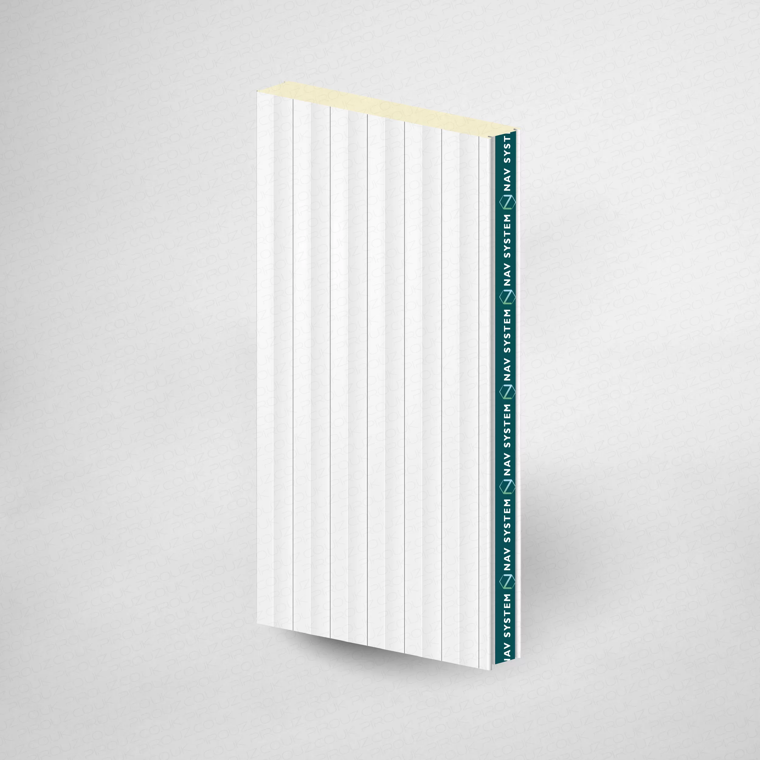 pvc insulated panels 80mm thickness 2400mm height 1150mm width