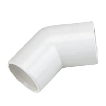 21.5mm 45deg ABS ELBOW White