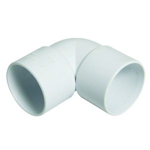 21.5mm 90Degree ABS Elbow White