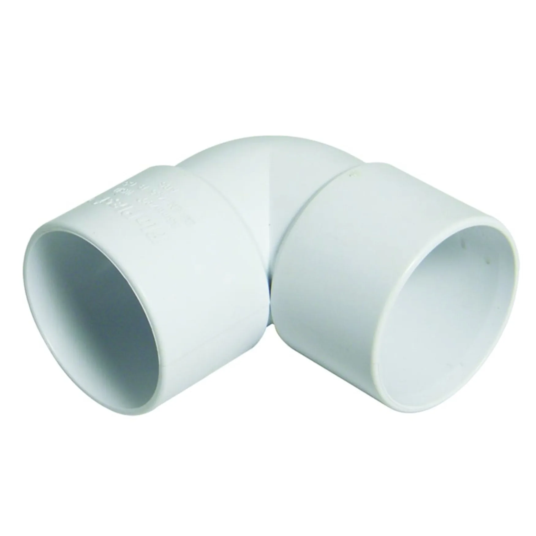 21.5mm 90Degree ABS Elbow White