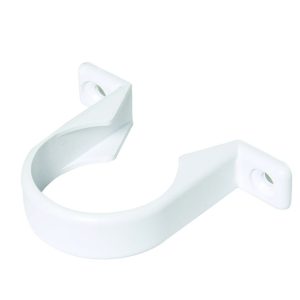 21.5mm X ABS Pipe Clips White