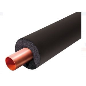 Kaimann Kaiflex Pipe Insulation Class O Black - 2000mm (L) - 19mm (1/8") x 28mm