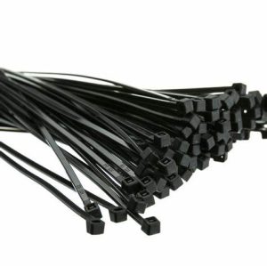 Cable Tie 100 Black 2.5 X 300mm