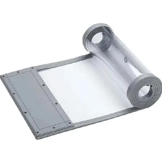 Clear Magnetic PVC Curtain Temperature Barrier 1950mm strips