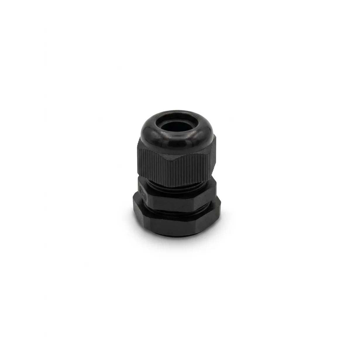 Nylon Gland w locknut x10 7-10.5mm Black