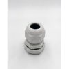 Nylon Gland w locknut x10 7-10.5mm White