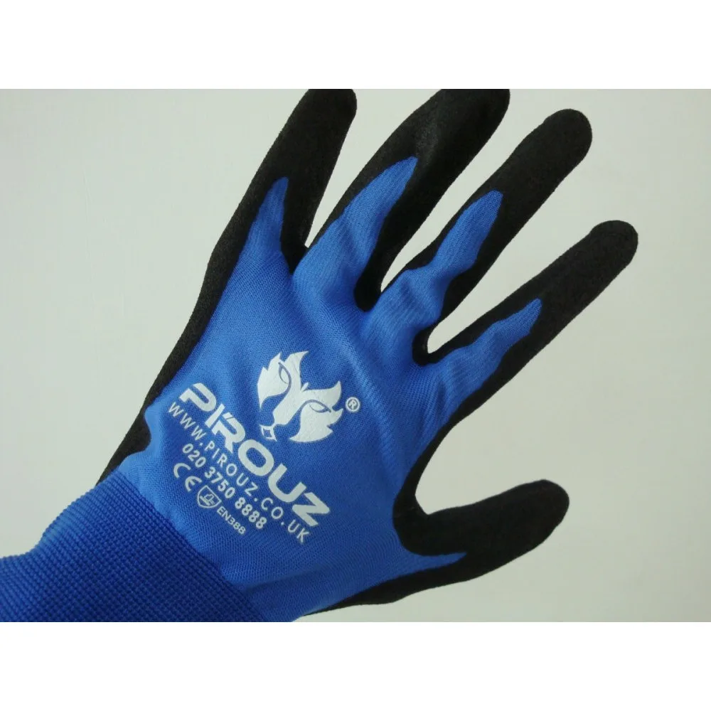 Pirouz Protective Work Glove pair (Blue)
