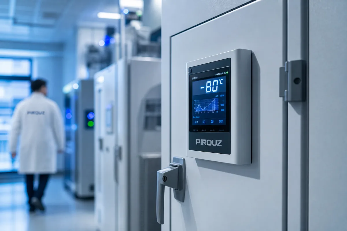 Modern UK laboratory with critical F-gas exempt cooling equipment.